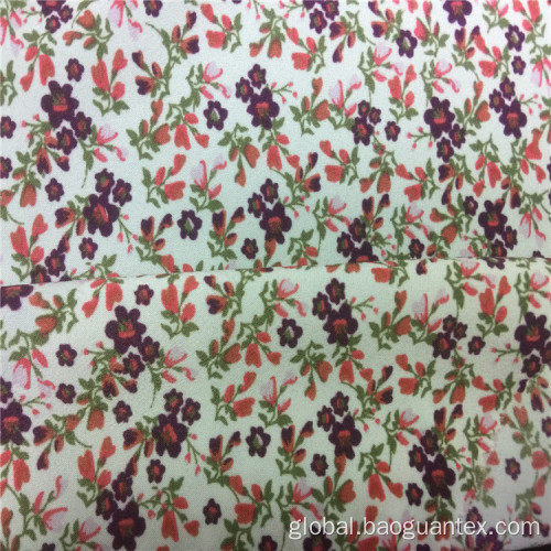 100% Polyester Printed Faille Textile for Lady Garment